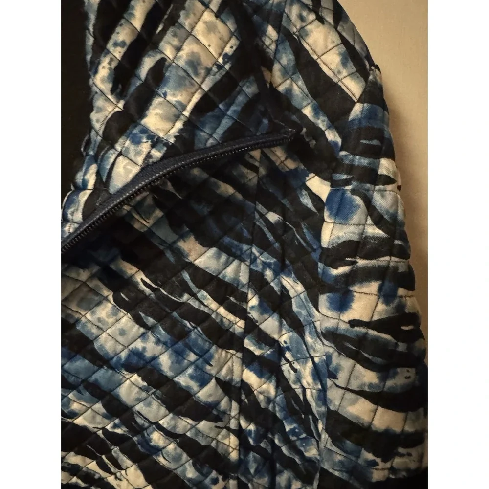 Ruby Rd Women's Size‎ L Blue And Black Full Zip Jacket